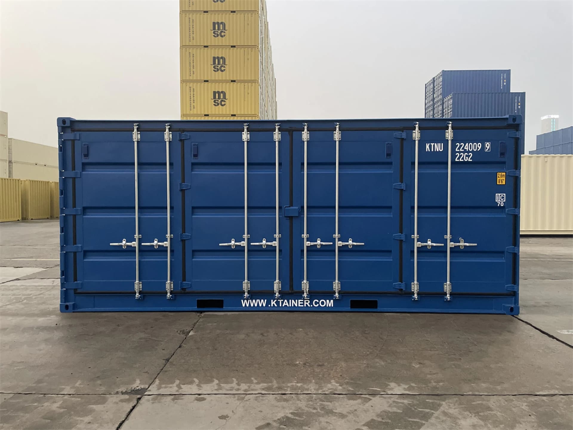 20' DC Open Side Konteyner