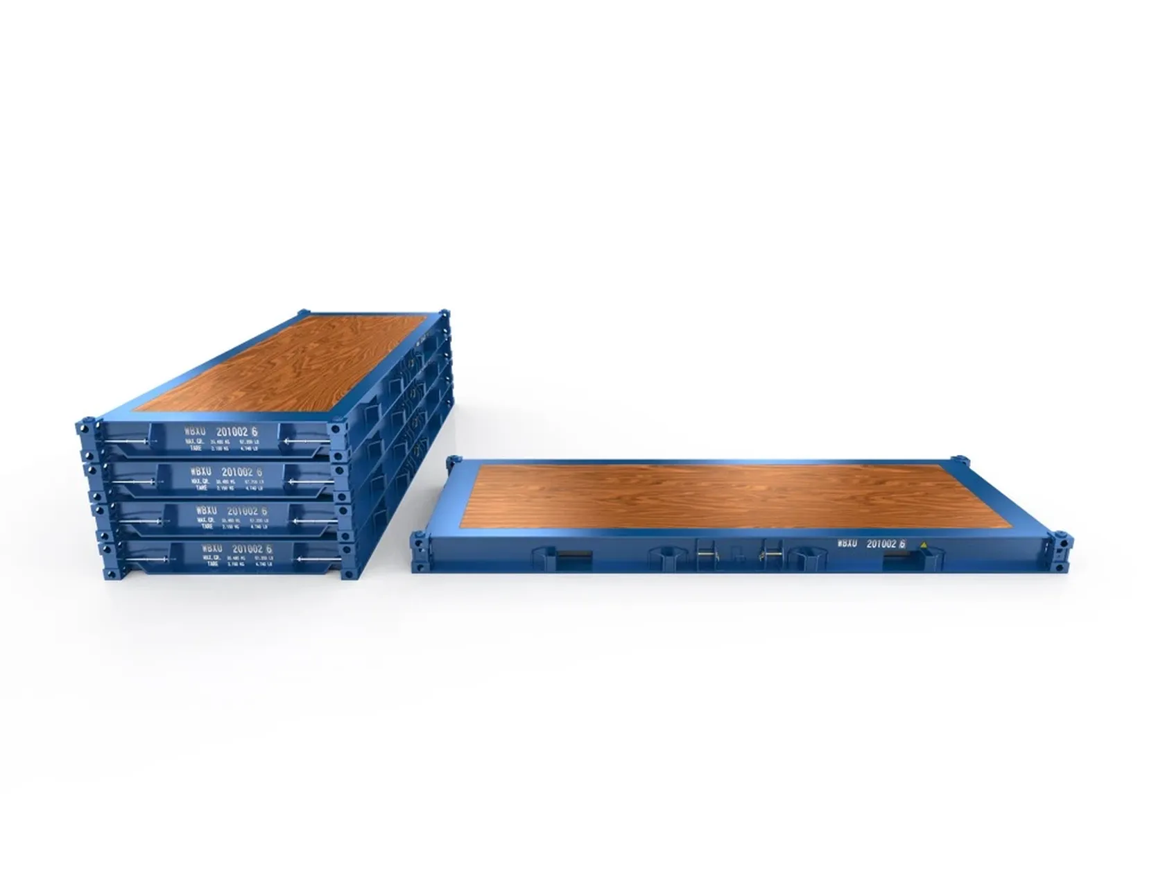 20' Platform Konteyner