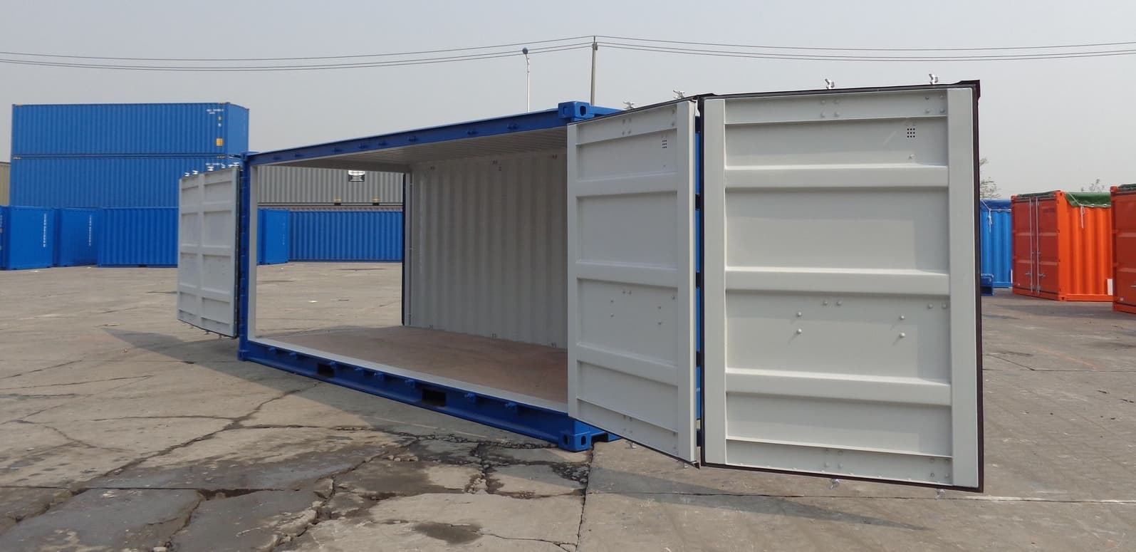 40' DC Open Side Konteyner