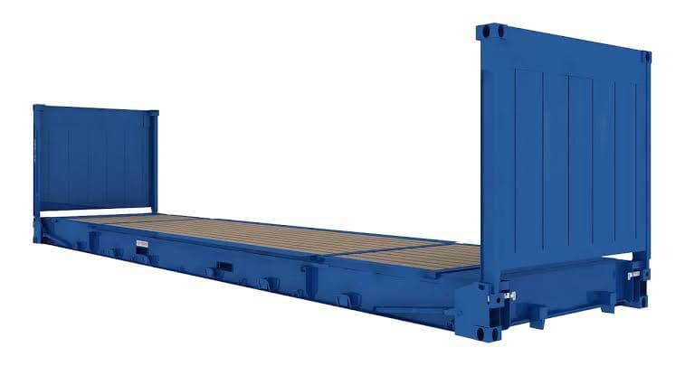 40' Flat Rack Konteyner